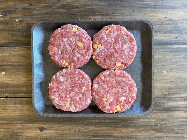 Beef Cheese Patties 4 Pack