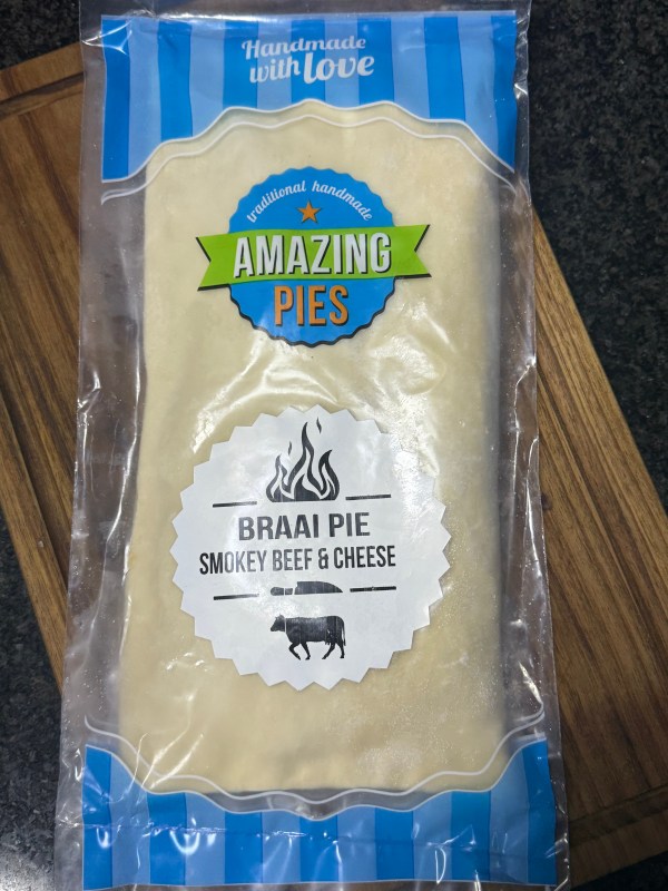 Braai Pie - Ham & Cheese