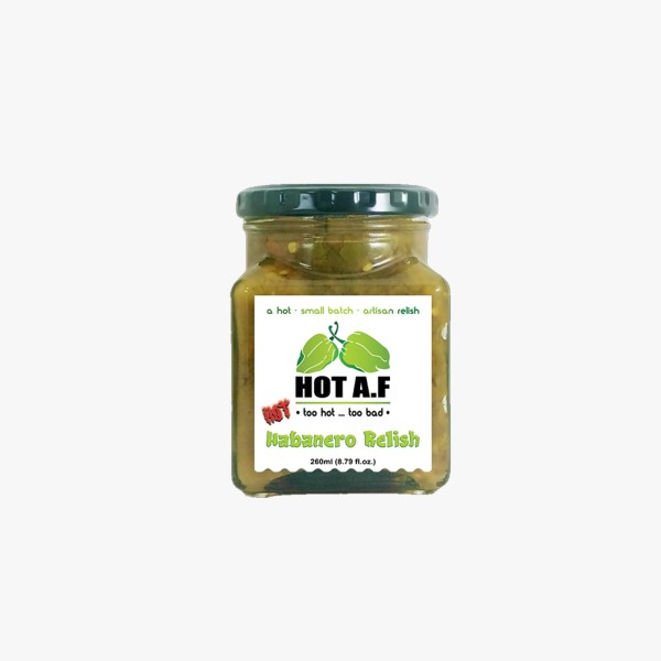 Hot A.F Habanero Relish Green
