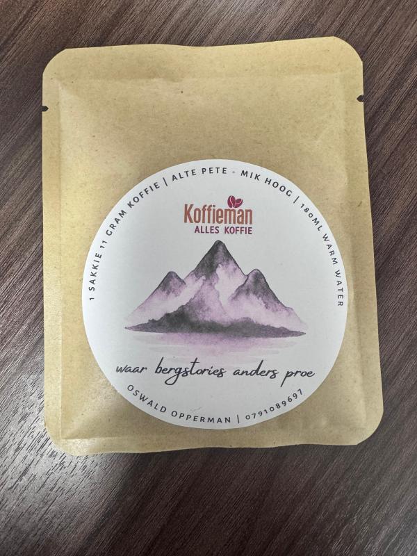 Koffieman Alles Koffie - Sachet